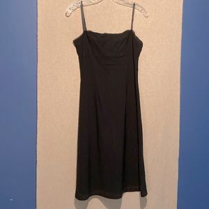 Black babydoll dress